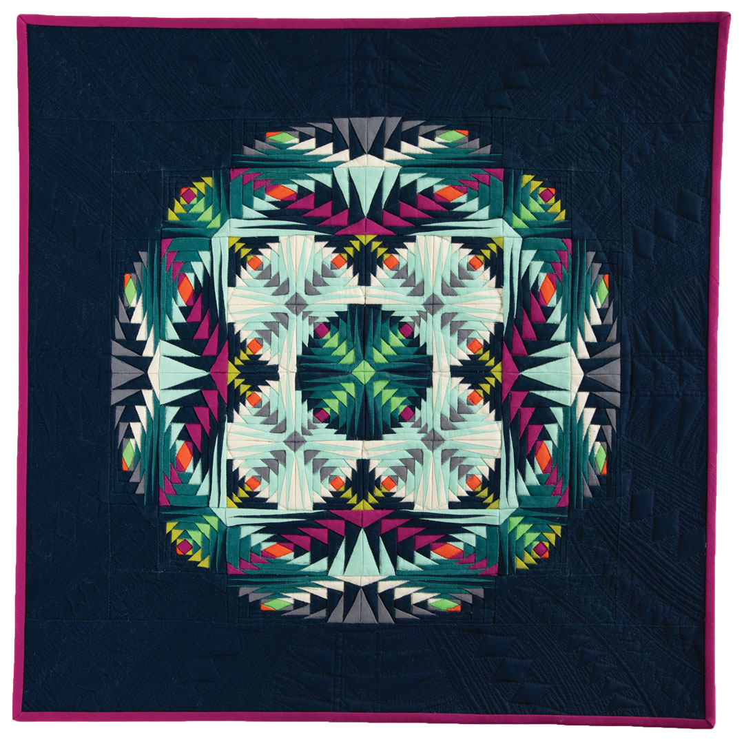 Quilt geometric, black fieldBetsyVinegrad5_0.jpg