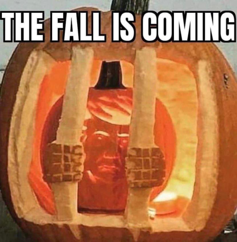 The Fall is coming -pumpkin DJT.jpg