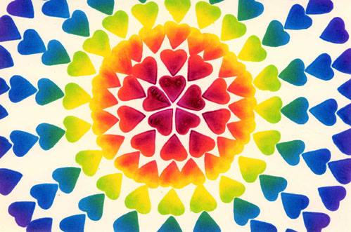 rainbow circles -rubberstamped.jpg