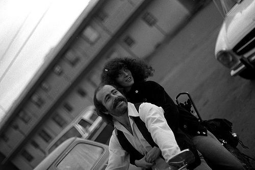 Hunter_BettyCantor-Jackson_wig_motorcycle_November1977_ClubFrontParkingLot_SanRafael,CA_DavidGansPhoto.jpg