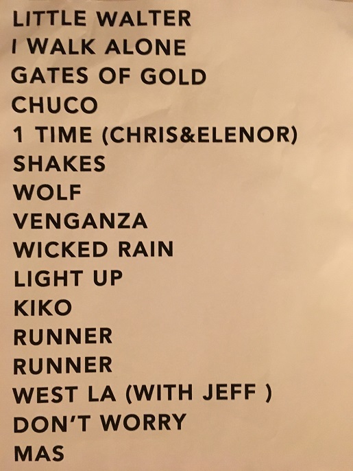 Los Lobos Cesar's Set List Huntington 09142017 979 resize.jpg