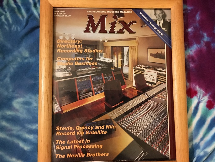 Mix Mag Interview Cover Front Framed.jpg