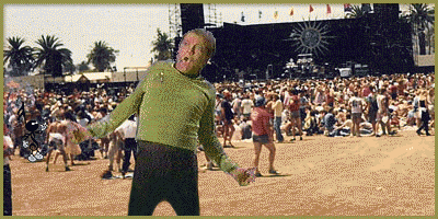 shatner dancing at a show.gif